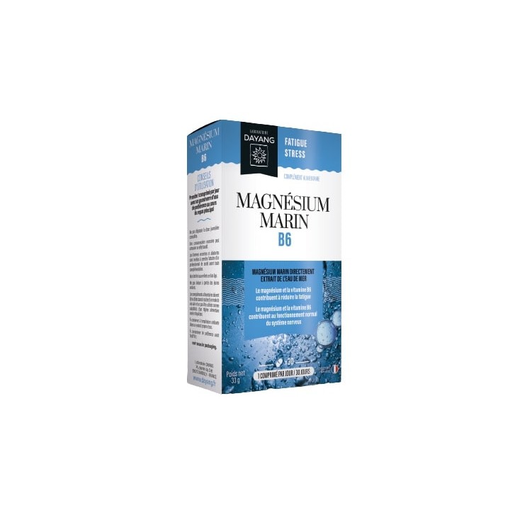 Magnésium vitamine b6 Dayang 30 comprimés - Stress, sommeil, concentration - IllicoPharma