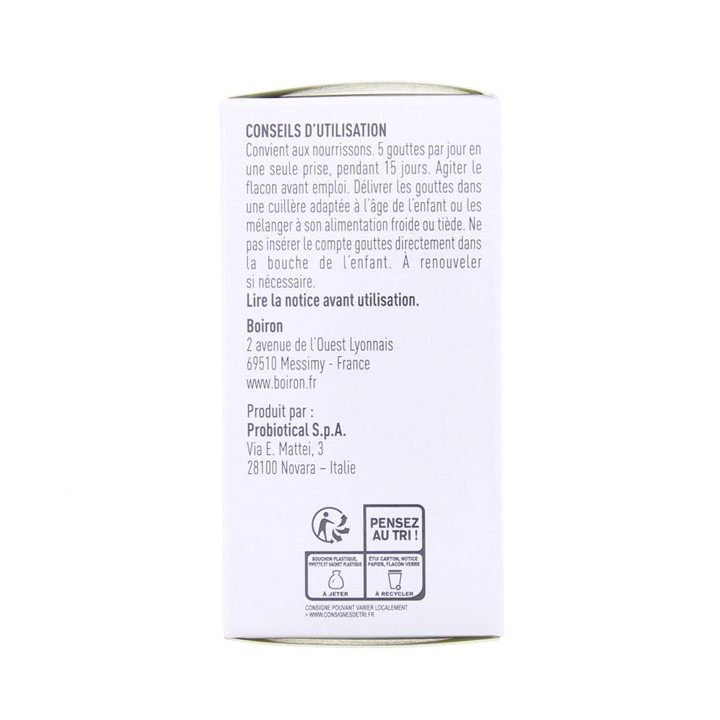 Osmobiotic Flora bébé 5ml - Boiron - IllicoPharma