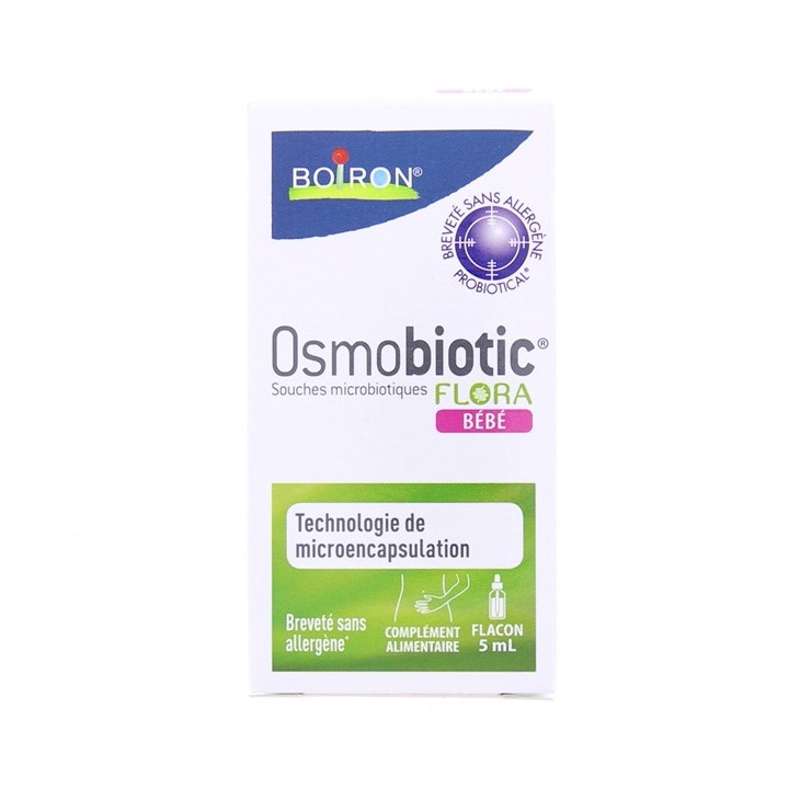 Osmobiotic Flora bébé 5ml - Boiron - IllicoPharma