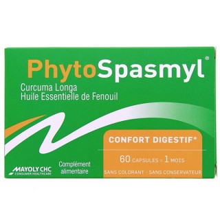 PhytoSpasmyl Confort digestif - 60 capsules - Mayoly CHC