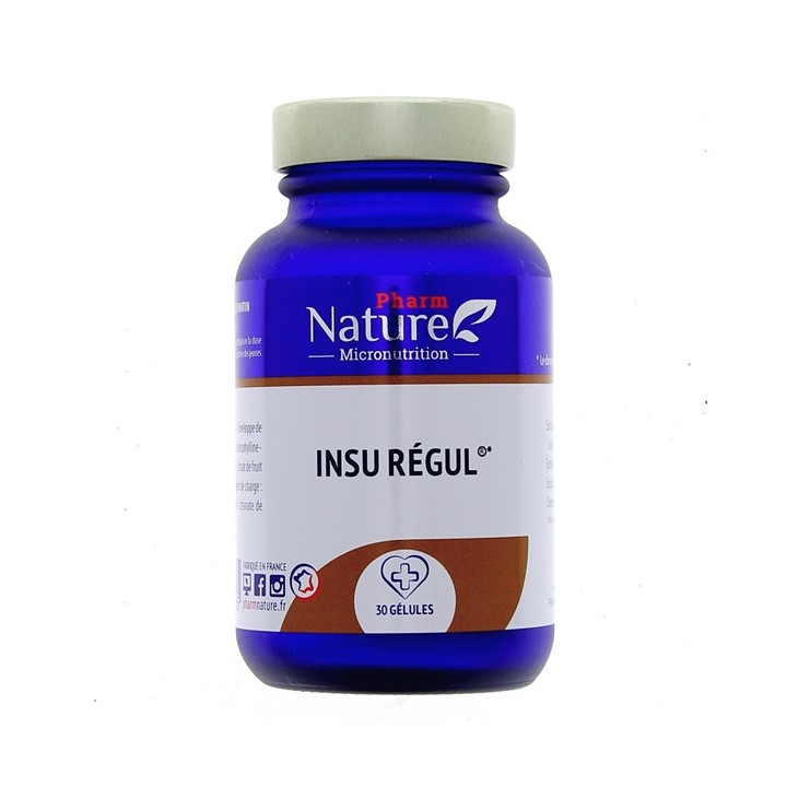 Insu Régule - 30 gélules - Pharm Nature - Métabolisme