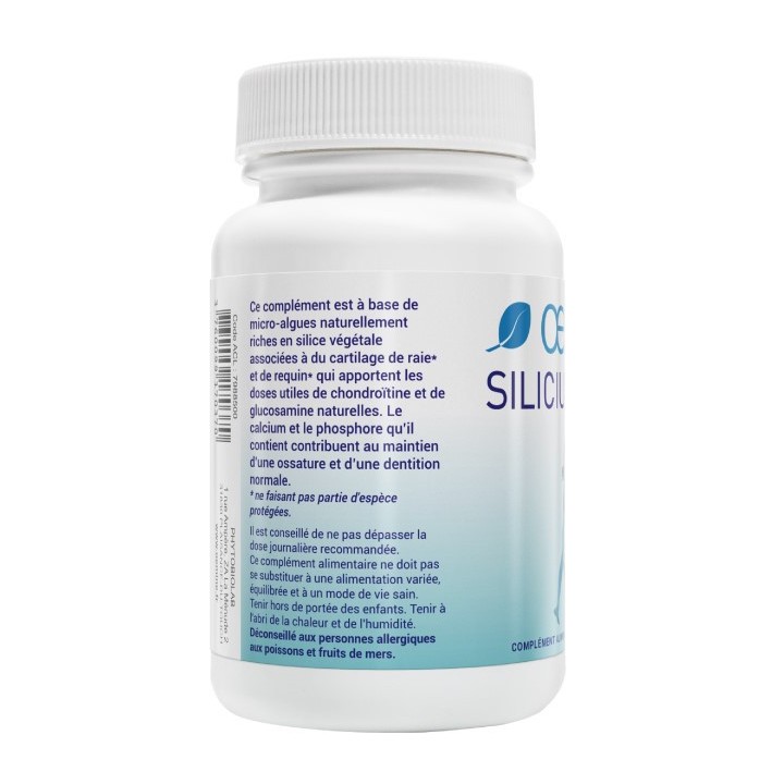 Oemine Silicium Marin - 60 gélules - Maintien osseux