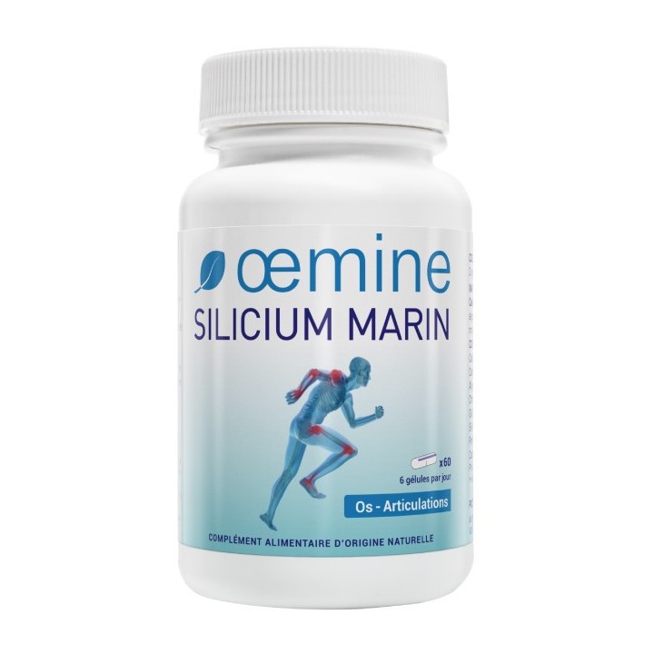 Oemine Silicium Marin - 60 gélules - Maintien osseux