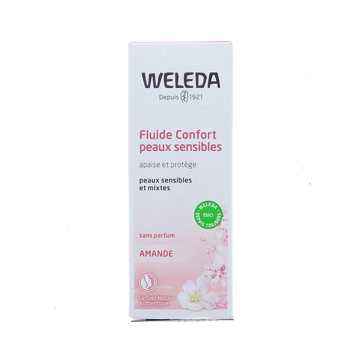 Fluide Confort Peaux sensibles - Weleda - Soins hydratants et nourissants - IllicoPharma