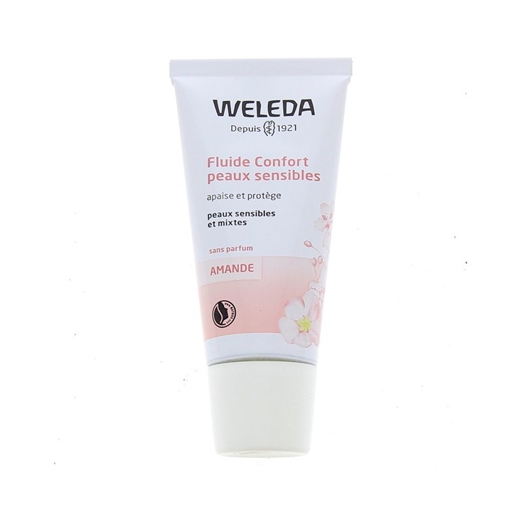Fluide Confort Peaux sensibles - Weleda - Soins hydratants et nourissants - IllicoPharma