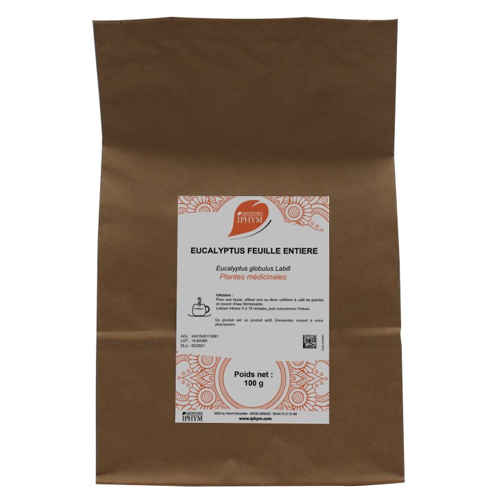 Tisane Eucalyptus Iphym - Phytothérapie - Pharmacie en ligne IllicoPharma