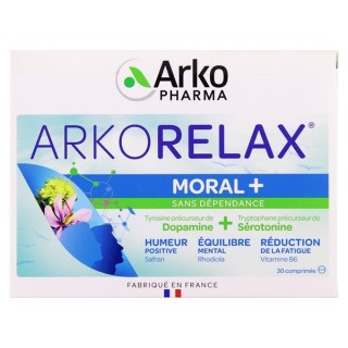Arkorelax Moral+ - 30 comprimés - Arkopharma - IllicoPharma