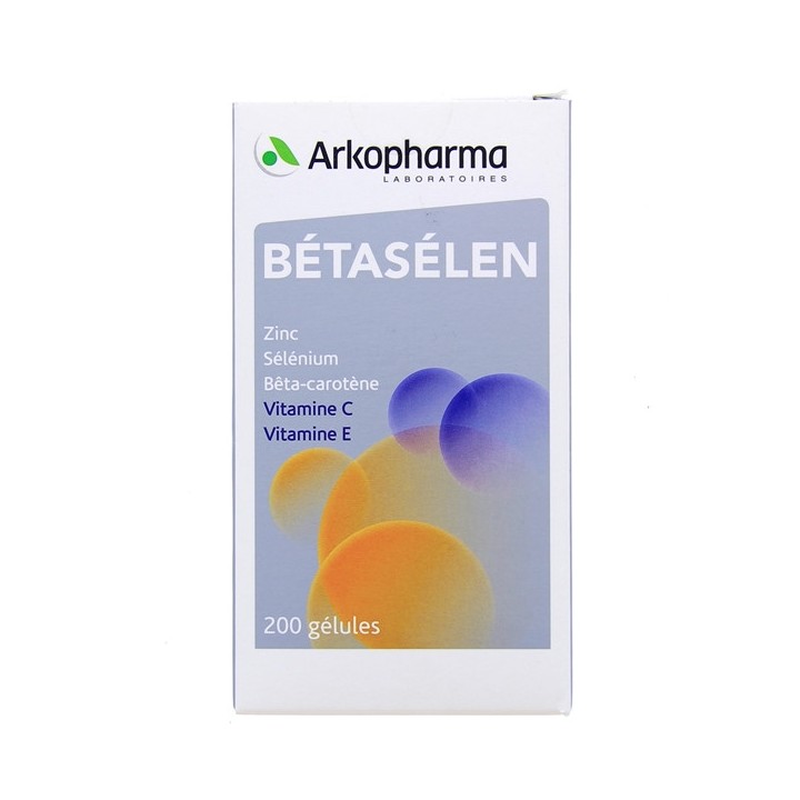 Bétasélen - 200 gélules - Arkopharma - Médicament Fatigue - IllicoPharma