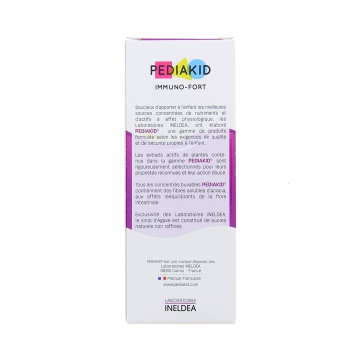 Pediakid Immuno Fort 125ml - Forme & vitalité 