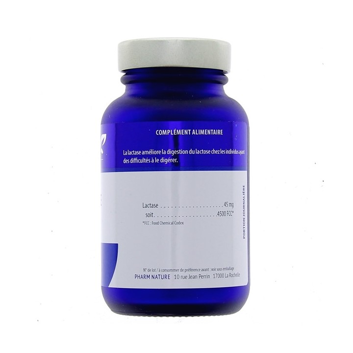 Pharm Nature - Lactase 4500 - 60 gélules - IllicoPharma