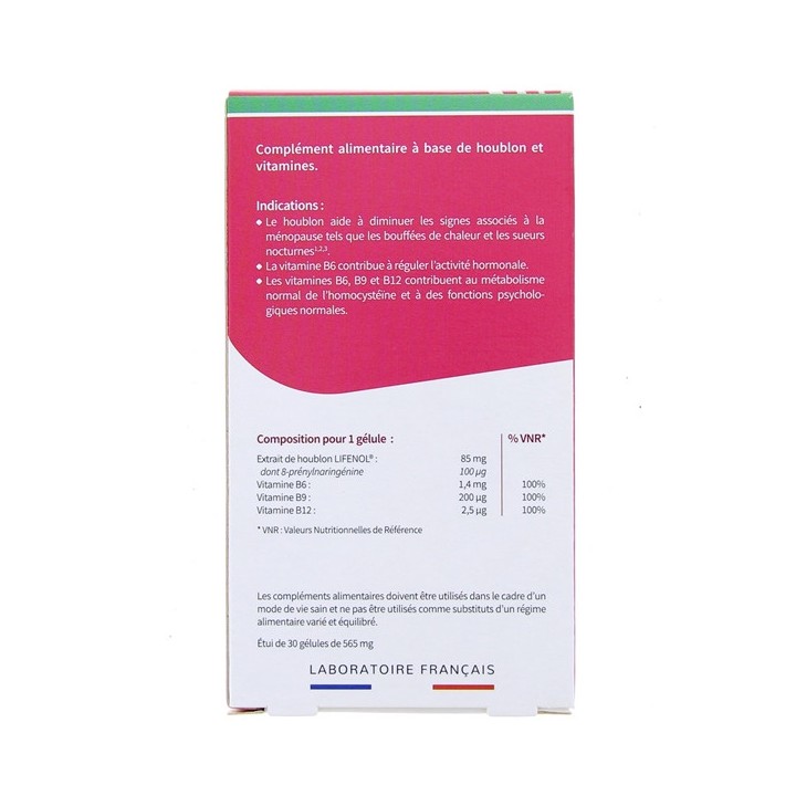Gynofenol Ménopause 30 gélules - Troubles féminins et masculins - Pharmacie en ligne IllicoPharma