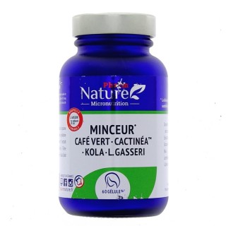 Pharm Nature - Minceur - 60 gélules - En vente chez Illicopharma