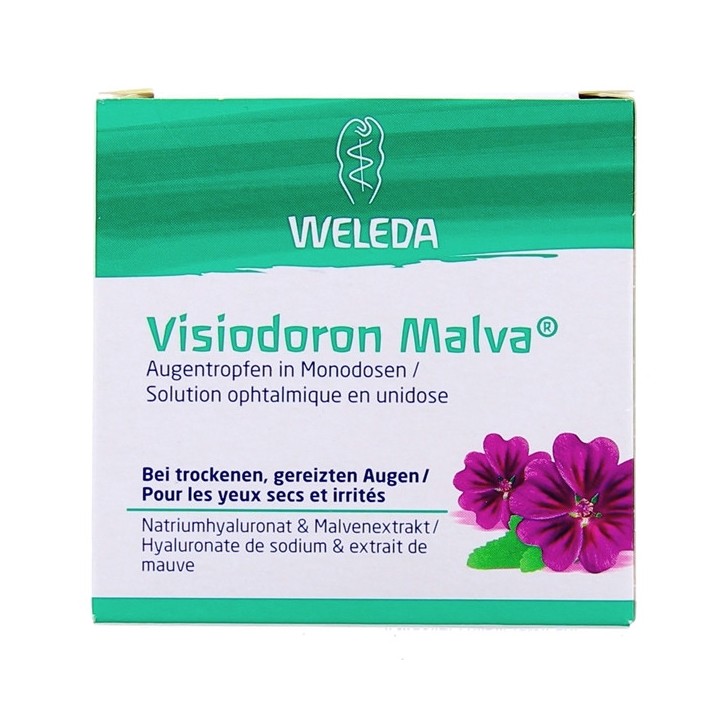 Visiodoron Malva Weleda Collyre Unidose - En vente chez Illicopharma