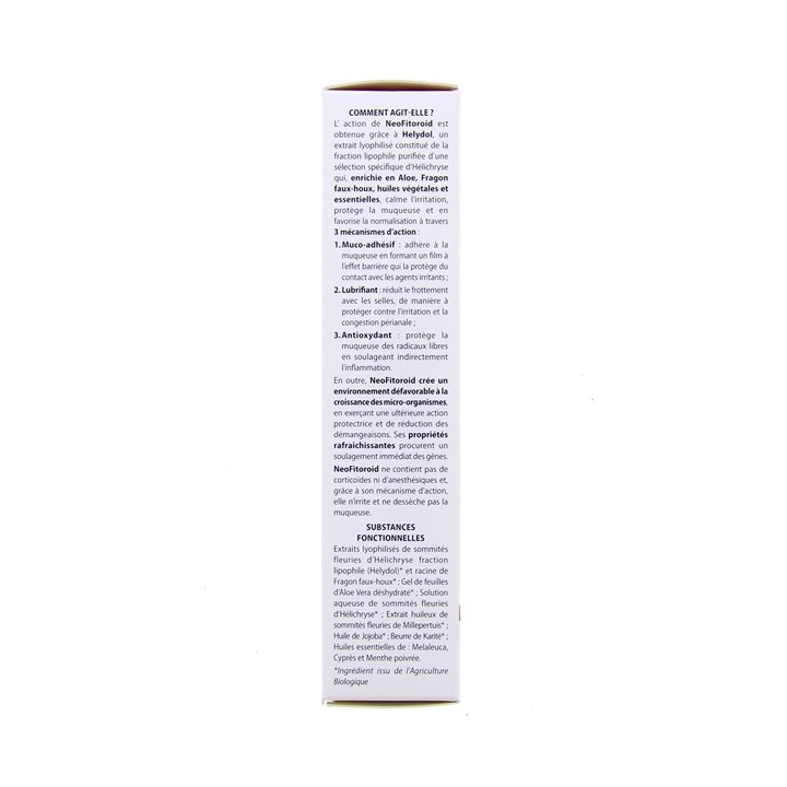 Neofitorid Pommade Bio - 40ml - Aboca - Hémorroides - IllicoPharma