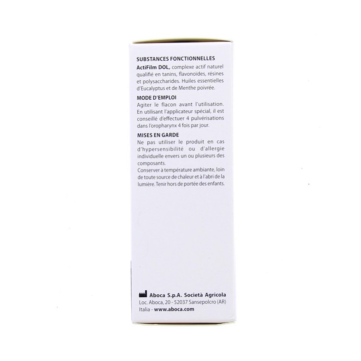 Salvigorge 2Act Spray buccal 30ml - Aboca - IllicoPharma