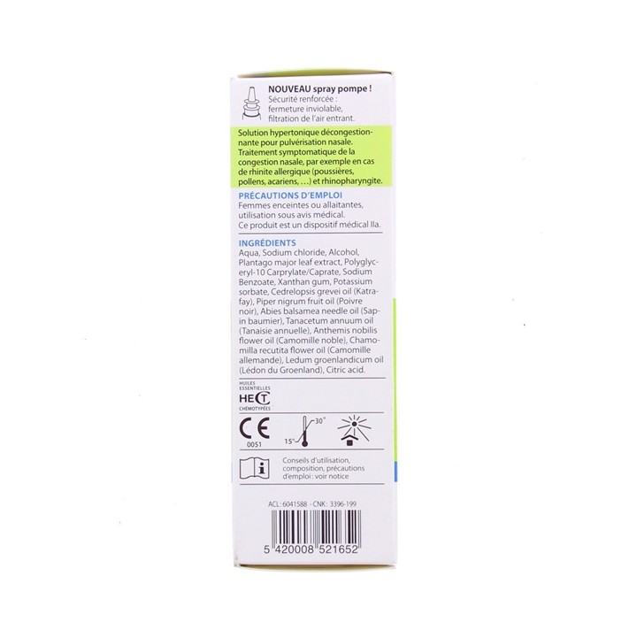 Allergoforce Spray Nasal Décongestionnant 15ml Pranarom - En vente chez Illicopharma
