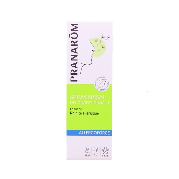 Allergoforce Spray Nasal Décongestionnant 15ml Pranarom - En vente chez Illicopharma