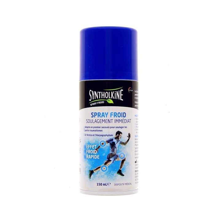 Syntholkiné Spray Froid Soulagement Immédiat - 150 ml - IllicoPharma