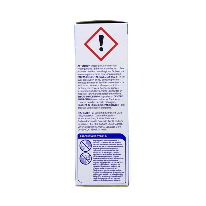 Polident Nettoyant 3 Minutes x66cpr - Pharmacie en ligne IllicoPharma