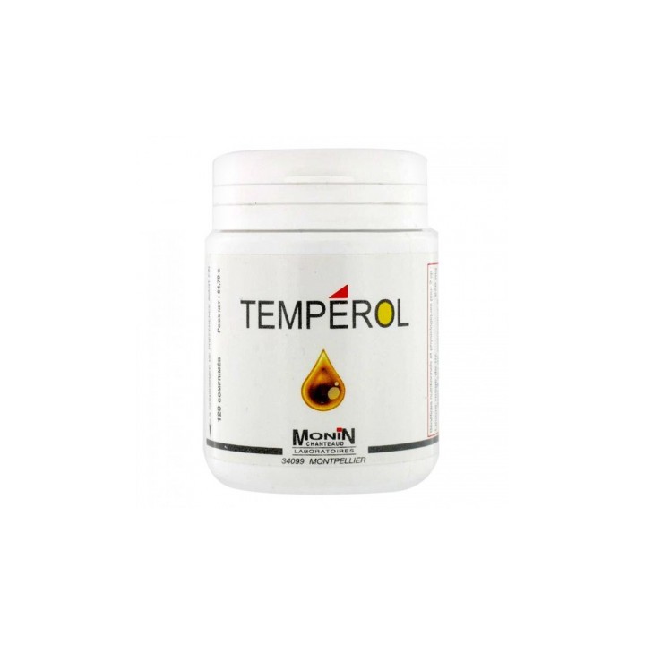 Temperol - 120 comprimés - Monin Chanteaud - Troubles féminins et masculins - Pharmacie en ligne IllicoPharma