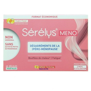 Sérélys Meno - 60 gélules végétales - En vente chez Illicopharma