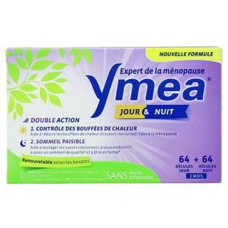 Ymea Ménopause Jour & Nuit - 128 gélules - Minceur - IllicoPharma