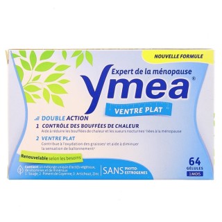 Ymea Ménopause Ventre Plat - 64 gélules - IllicoPharma