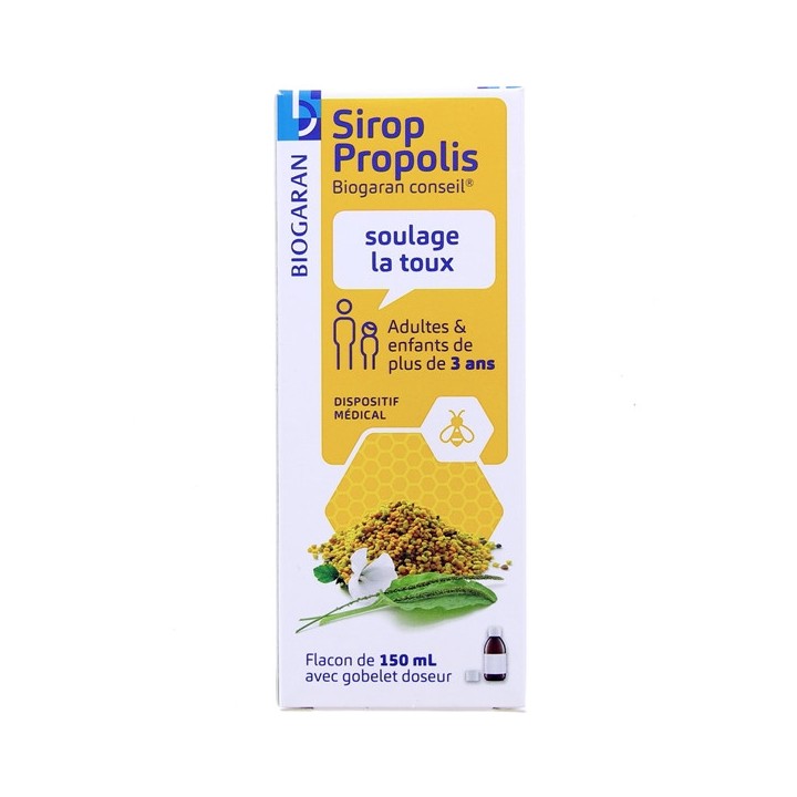 Sirop Propolis - flacon de 150ml - Biogaran - IllicoPharma