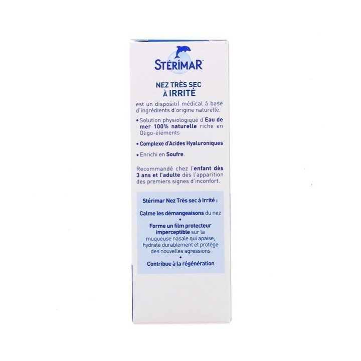Stérimar Nez très sec à irrité - Flacon pompe de 20ml