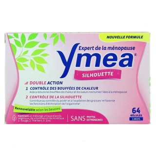 Ymea Ménopause Silhouette - 64 gélules - Minceur - IllicoPharma