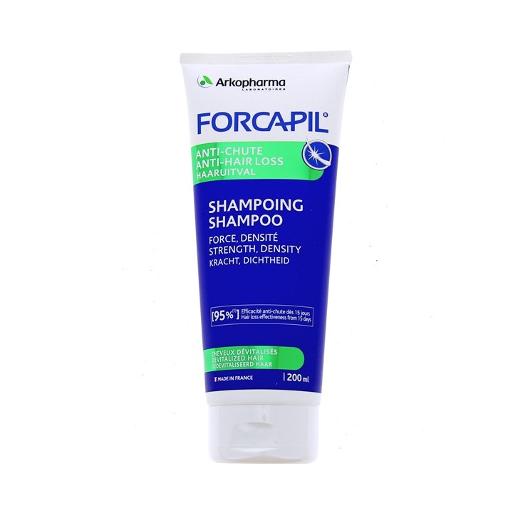 Forcapil Shampoing Anti-chute - Tube de 200ml - Arkopharma - IllicoPharma