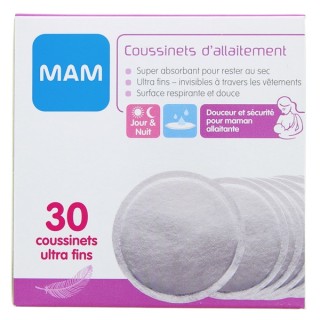 Coussinet d'allaitement - Boîte de 30 - MAM