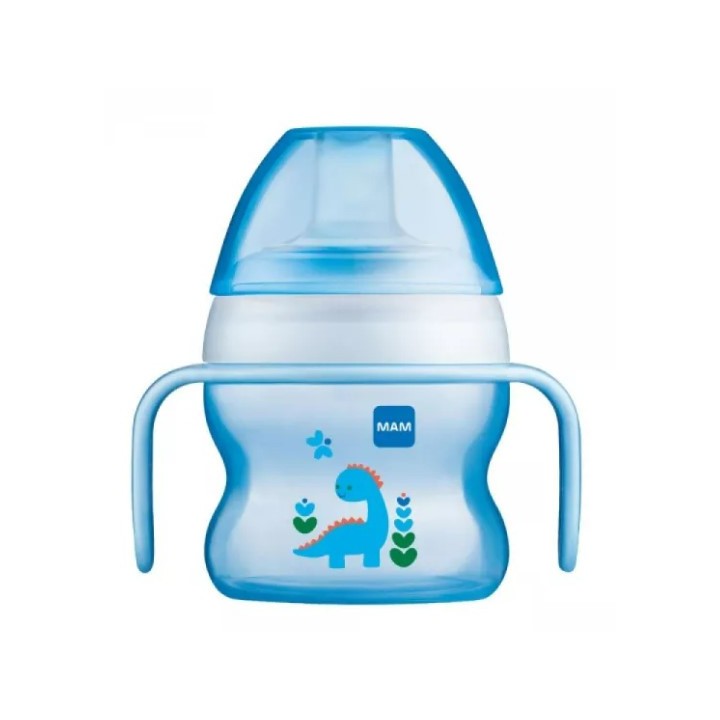 Tasse à bec souple Bleue - 150ml - MAM - IllicoPharma