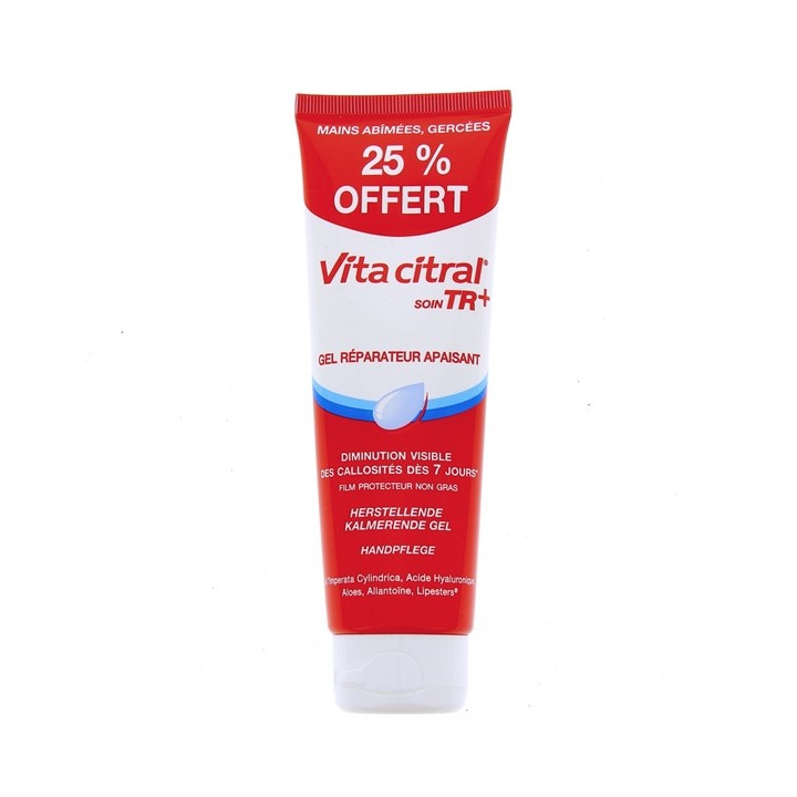 Vita Citral Soin TR+ - Gel Réparateur apaisant - 120ml + 25% offert - IllicoPharma