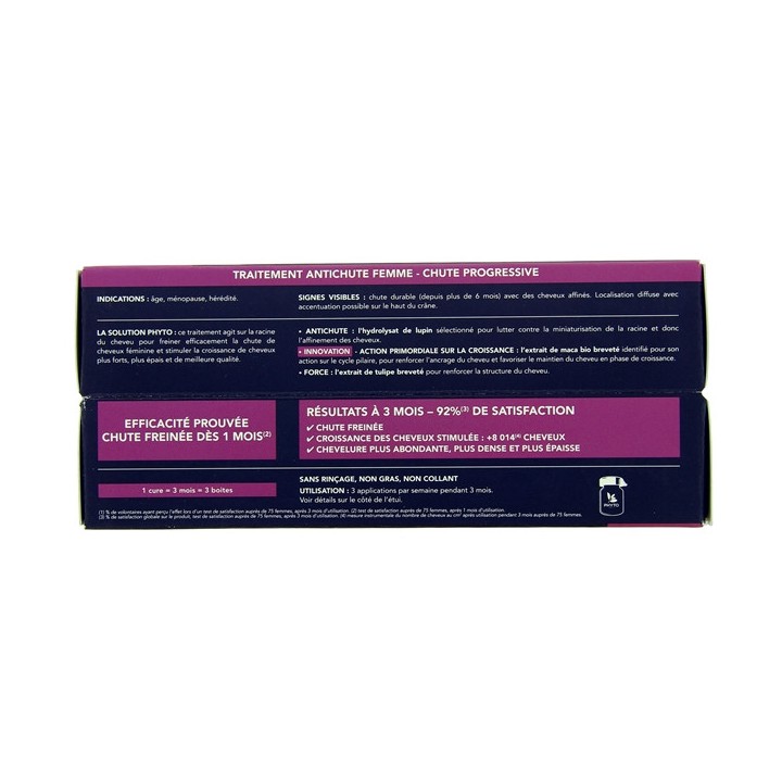 Phytocyane Traitement antichute progressive femme - 12 fioles - Phyto - IllicoPharma