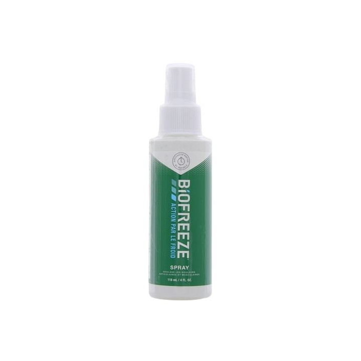 Biofreeze Spray Action par le froid - 118ml -  Massage - IllicoPharma