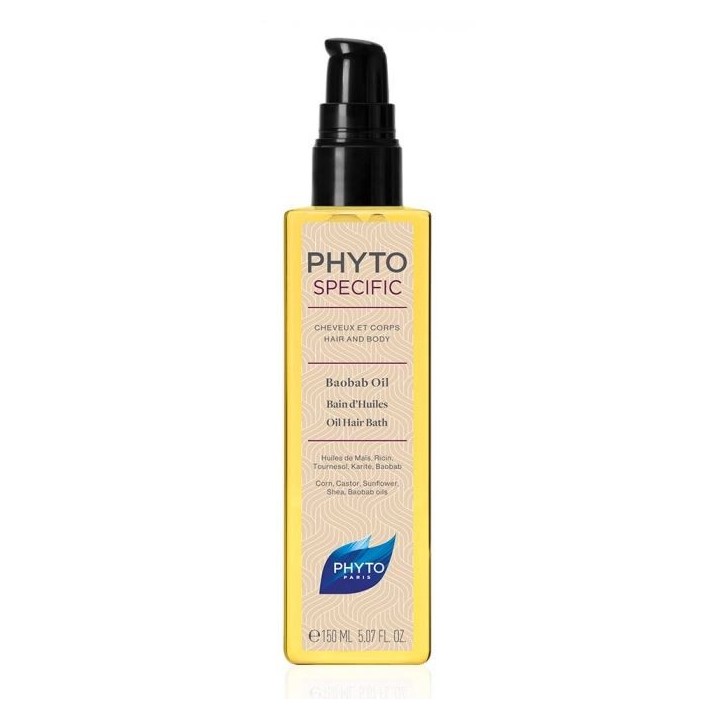 Phytospecific Baobab Oil bain d'huiles cheveux & corps - 150ml - Phyto - IllicoPharma