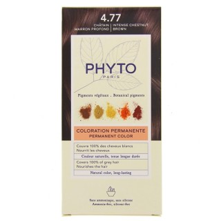 Phytocolor N°4.77 Châtain marron profond Kit coloration permanente - Phyto - IllicoPharma