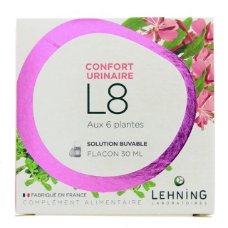 L8 Gouttes 30ml - Lehning - Confort Urinaire
