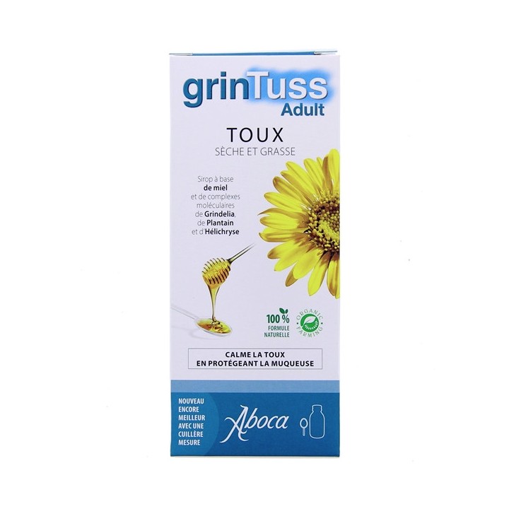 Grintuss sirop adulte 128g - Aboca - IllicoPharma