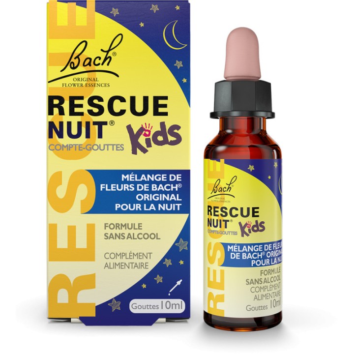 Rescue Nuit Kids Compte-gouttes 10ml - IllicoPharma
