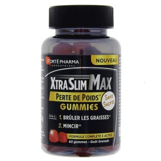 XtraSlim Max Perte de poids Gummies - 60 gommes - Forté Pharma