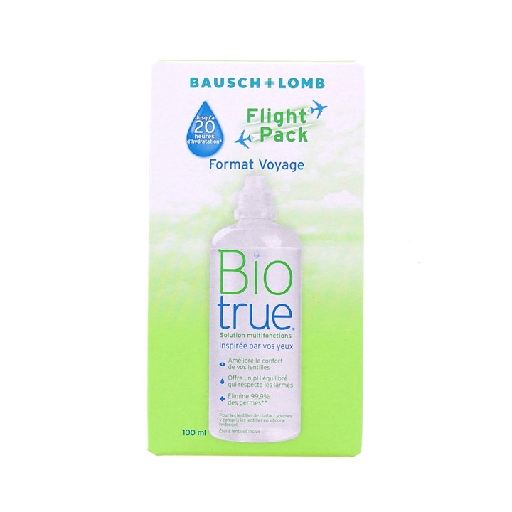 Biotrue solution multifonctions lentilles 100ml - Bausch & Lomb - IllicoPharma