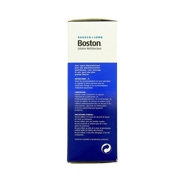 Boston Simplus solution multifonctions lentilles 120ml - Lentilles - IllicoPharma