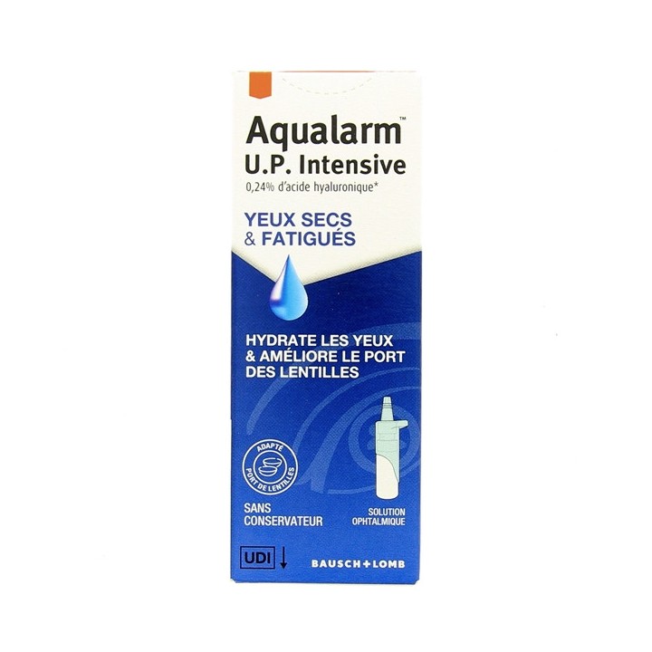 Aqualarm UP intensive 10ml - Bausch & Lomb - IllicoPharma