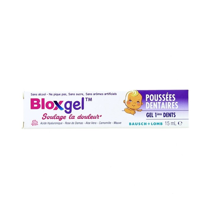Bloxgel Poussées dentaires 15ml - Bausch & Lomb - IllicoPharma