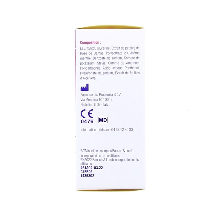 Bloxaphte spray adulte 20ml - Bausch & Lomb - Maux de bouche - Pharmacie en ligne IllicoPharma