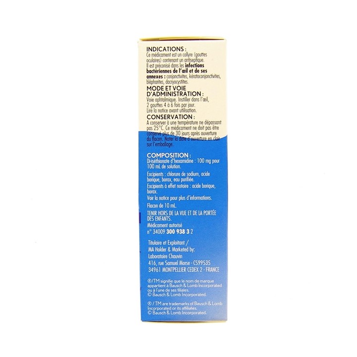 Desomédine 0,1% Collyre 10ml - Bausch & Lomb - IllicoPharma