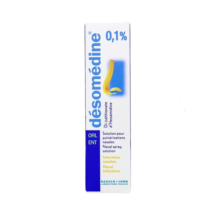 Desomedine 0,1% spray nasal 10ml - Bausch & Lomb - IllicoPharma