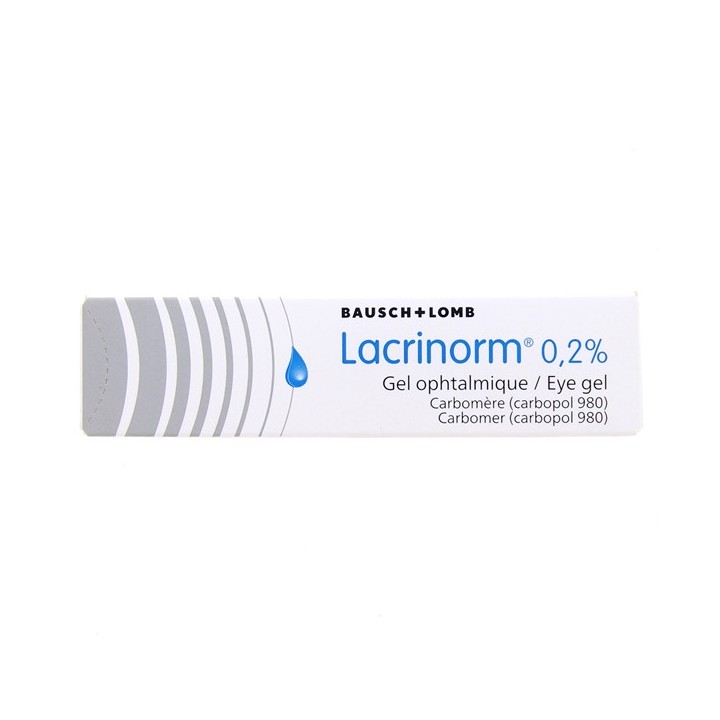 Lacrinorm 0,2% Gel ophtalmique 10g - Bausch & Lomb - IllicoPharma